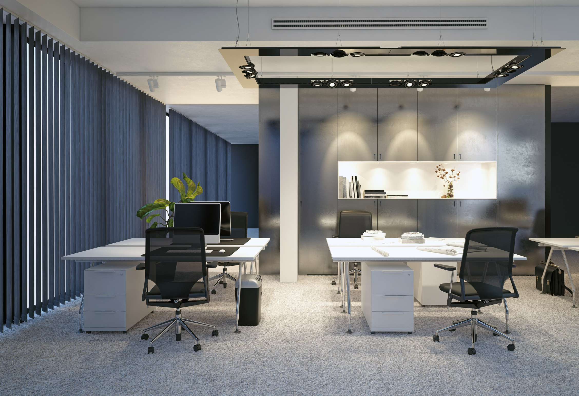 Modern Office Interior.